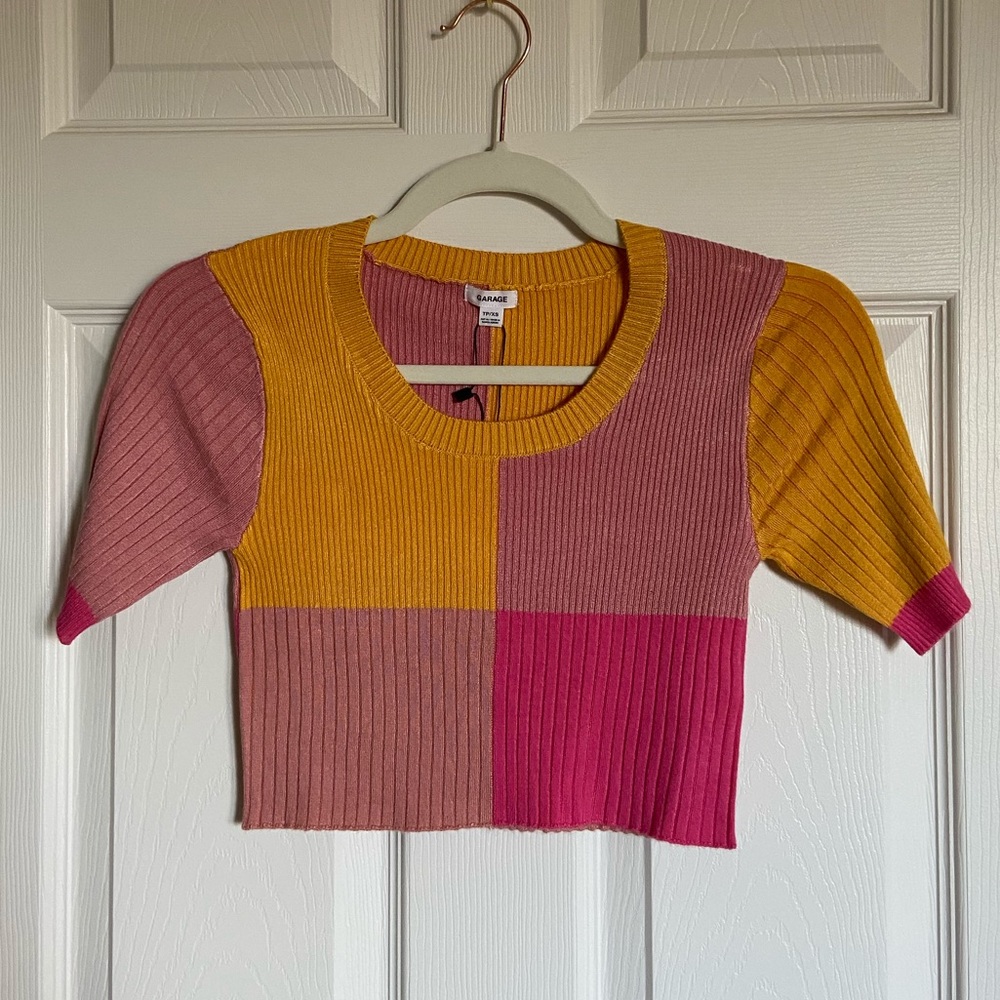Knit Colourblock Top - New!